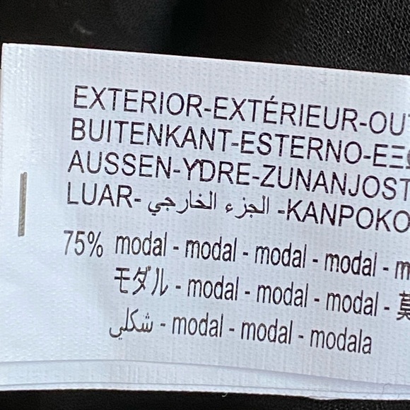 NWT. Zara Black Chiffon Raised Floral Top. Size L. - Picture 7 of 10